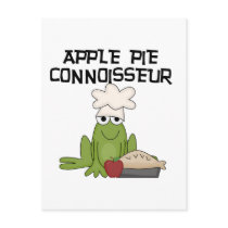 Apple Pie Connoisseur Tshirts and Gifts Postcards