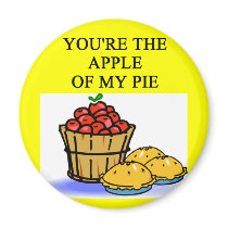 APPLE pie lovers Magnet