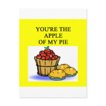 APPLE pie lovers Post Card