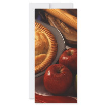Apple pie custom rack card