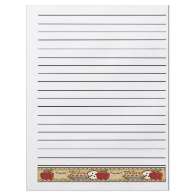 Apple Pie Recipe Binder Pages Flyers by craftycorner