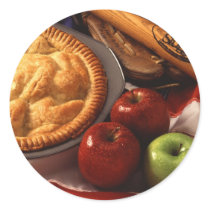 Apple pie stickers