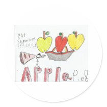 apple pie stickers