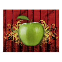 Apple Postcard
