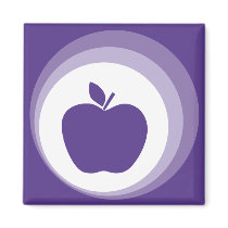 apple purple magnets