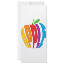 APPLE CUSTOM RACK CARD