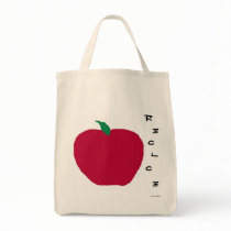 Apple Recycle Grocery Bag
