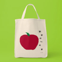 Apple Recycle Grocery Bag bags