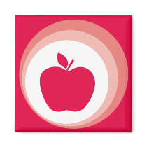 apple red magnets