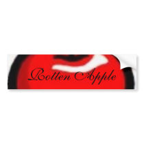 apple, Rotten Apple bumper stickers by applez apple, Rotten Apple bumper stickers