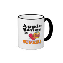 apple sauce is super coffee mugs