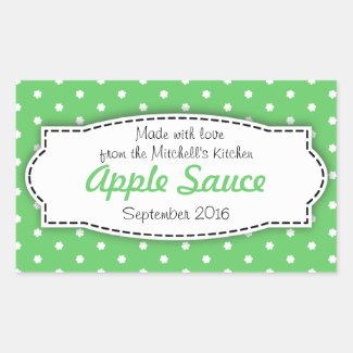 Apple Sauce label