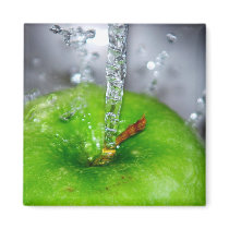 Apple Splash Magnet by thehatch Apple Splash Magnet
