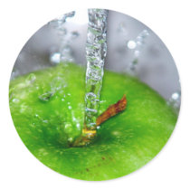 Apple Splash Sticker by thehatch Apple Splash Sticker