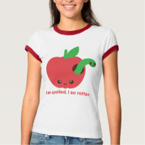Apple-Spoiled t-shirts by nyxxie Apple-Spoiled t-shirts