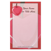 Apple Stationery by Customizables Apple Stationery