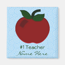 Apple Teacher Collection Fridge Magnets