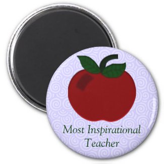 Apple Teacher Collection magnet
