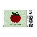 Apple Teacher Collection Postage Stamp