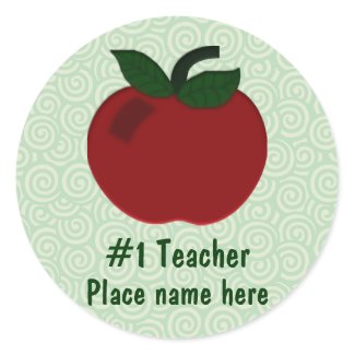 Apple Teacher Collection sticker