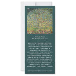 Apple Tree by Gustav Klimt Custom Sell Sheet Rack Card Template