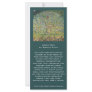 Apple Tree by Gustav Klimt Custom Sell Sheet Rack Card Template