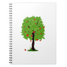 apple tree ecology design.png spiral note books