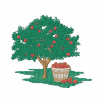 Apple Tree embroidered shirts by ZazzleEmbroidery Apple Tree embroidered shirts