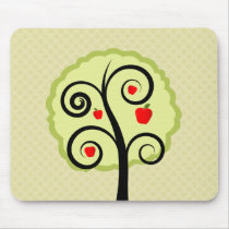 Apple Tree Mouse Pad