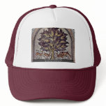 Apple Tree With Gazelles And Lions Trucker Hat
