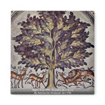 Apple Tree With Gazelles And Lions Fridge Magnet