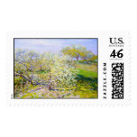 Apple Trees in Bloom, 1873 Claude Monet Stamps