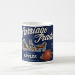 Apple Vintage Old Retro Crate Product Goods Labels Mug