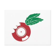 Apple Vinyl postcards