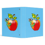 Apple & Worm, back to school Vinyl Binders