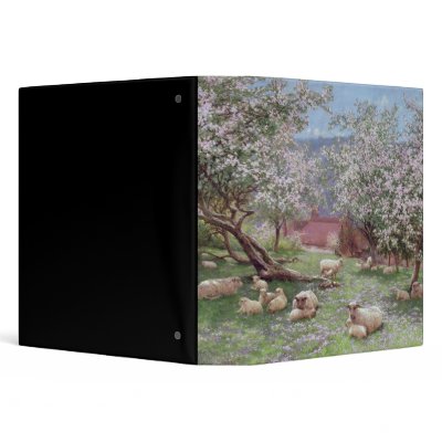 Appleblossom Binders by bridgemanart