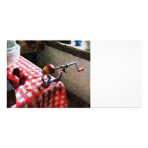 Apples and Apple Peeler Picture Card