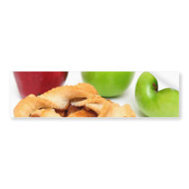 Apples And Apple Pie For One Bumper Stickers