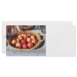 Apples and Bananas in Basket Rack Card