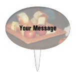 Apples and Bread Cake Pick