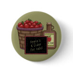 Apples and Cider Button