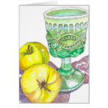 Apples and Goblet Note Card