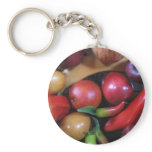 Apples and Pears Keychain
