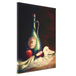Apples and Red Wine canvas prints
