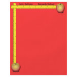 Apples and Rulers Teachers Paper (Primary Red) flyers