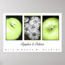 Apples & Asters Print