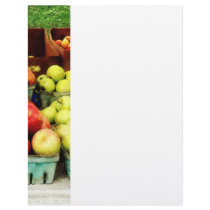 Apples at Farmer's Market Letterhead