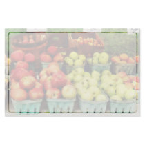 Apples at Farmer's Market Personalized Stationery