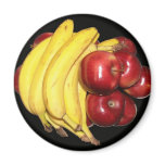 Apples & Bananas magnets