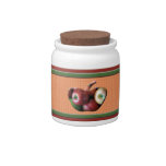 Apples Candy Jar